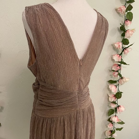 French Connection Marcelle Shimmer Party Dress - Picture 6 of 7